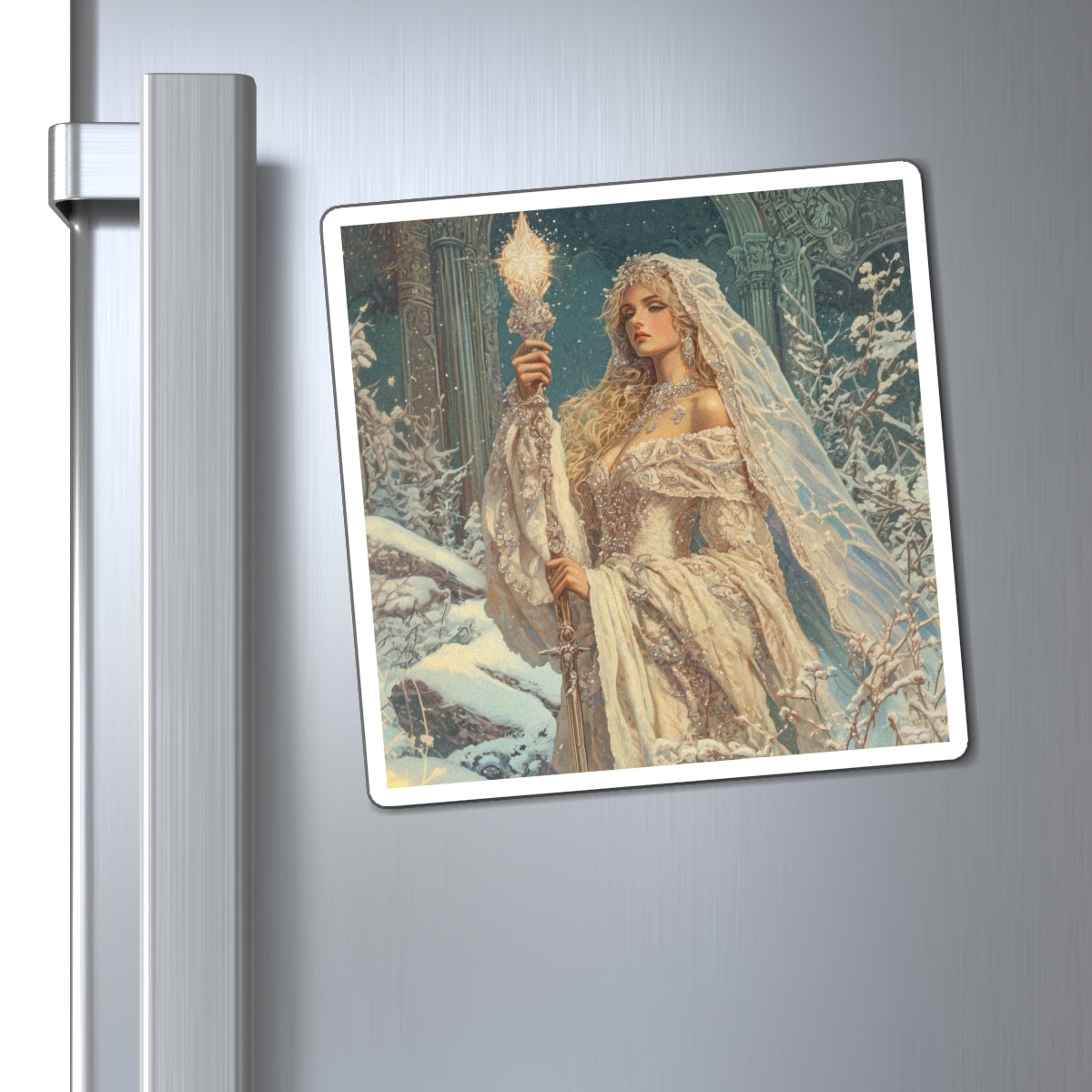 Frostborn Mystic Fridge Magnet