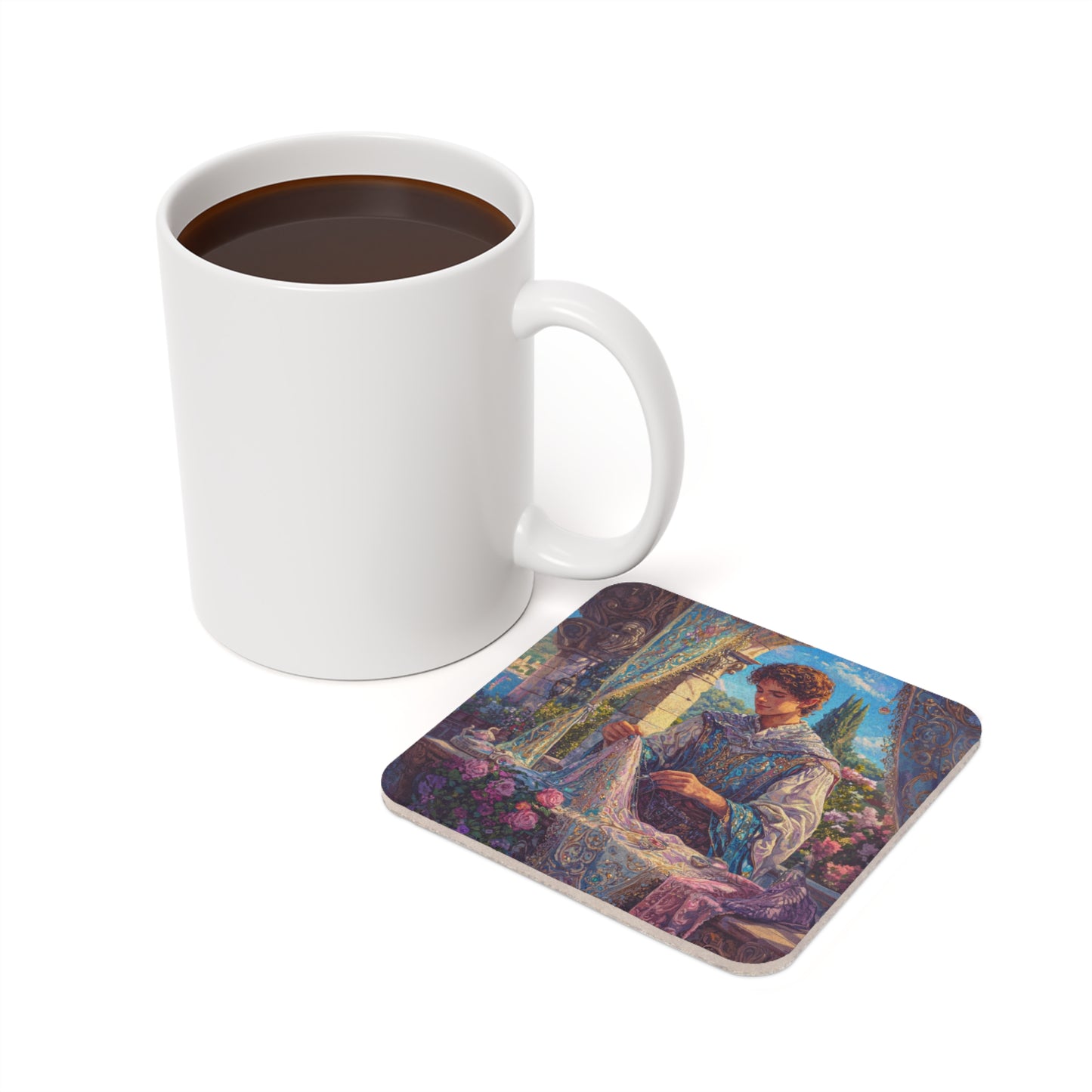 Vibrant Tailor Coaster