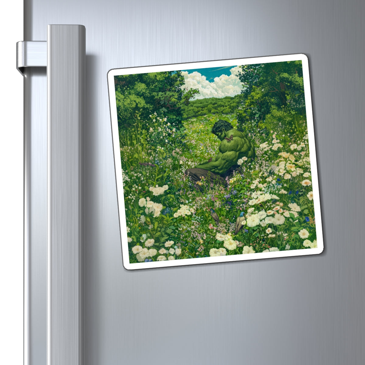 Green Guardian Fridge Magnet