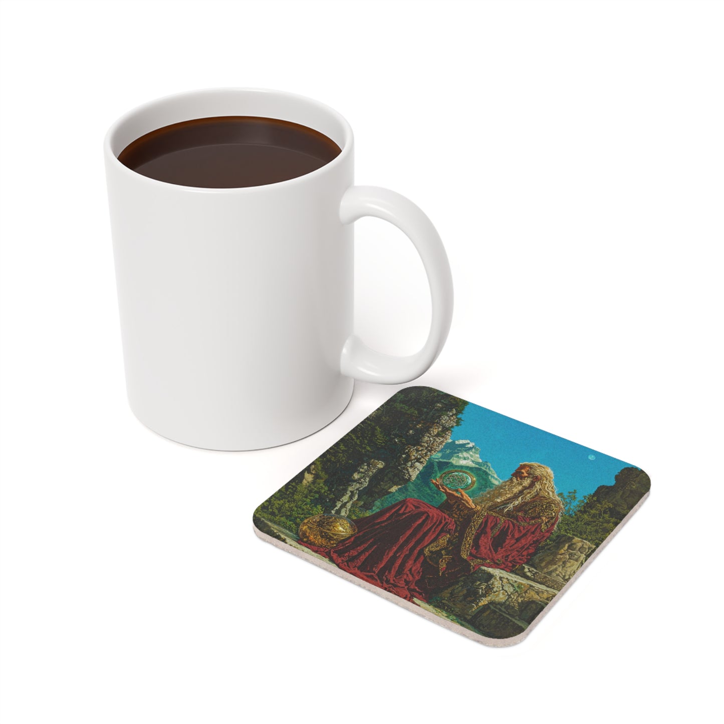 Wizened Scholar Coaster