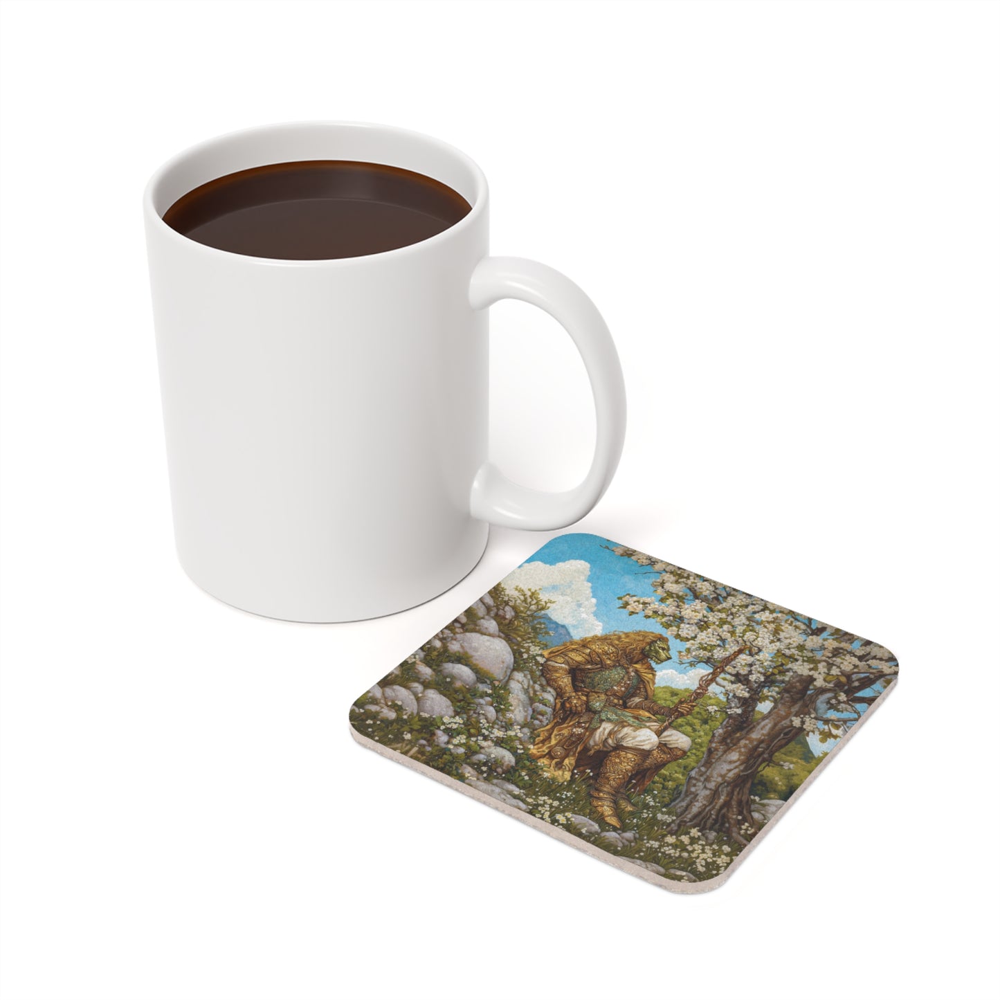 Lion Warrior Coaster