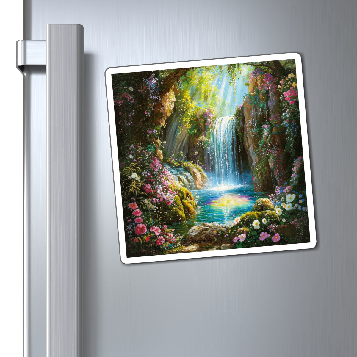 Rainforest Waterfall Fridge Magnet