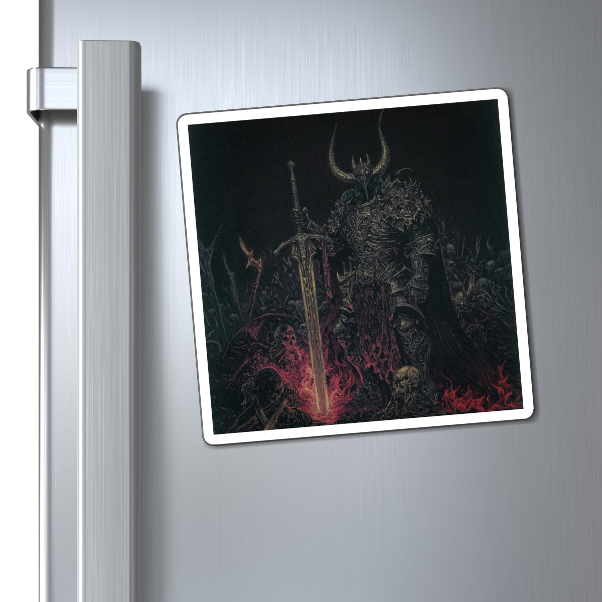 Blasphemous Manifestation Fridge Magnet