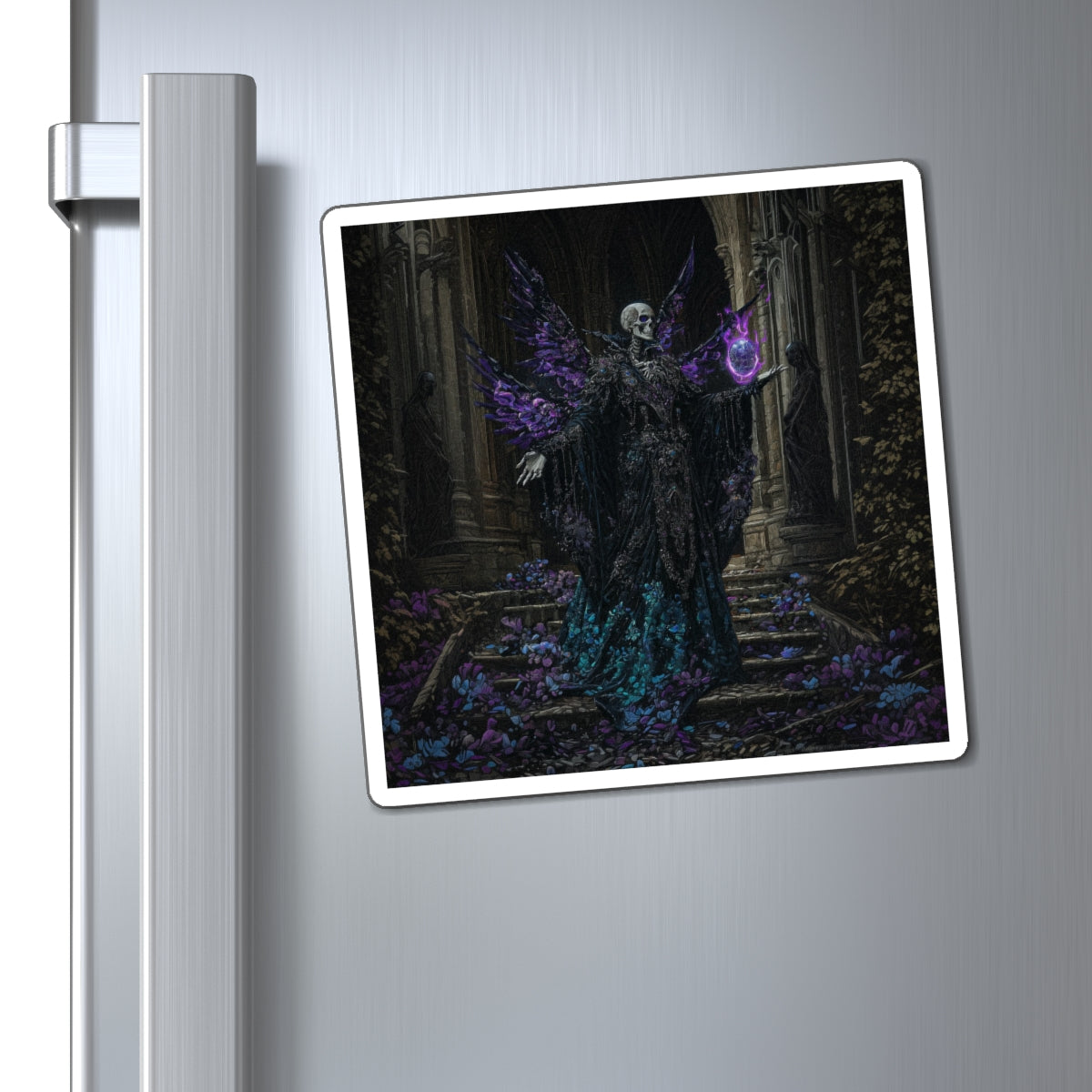 Eldritch Necromancer Fridge Magnet