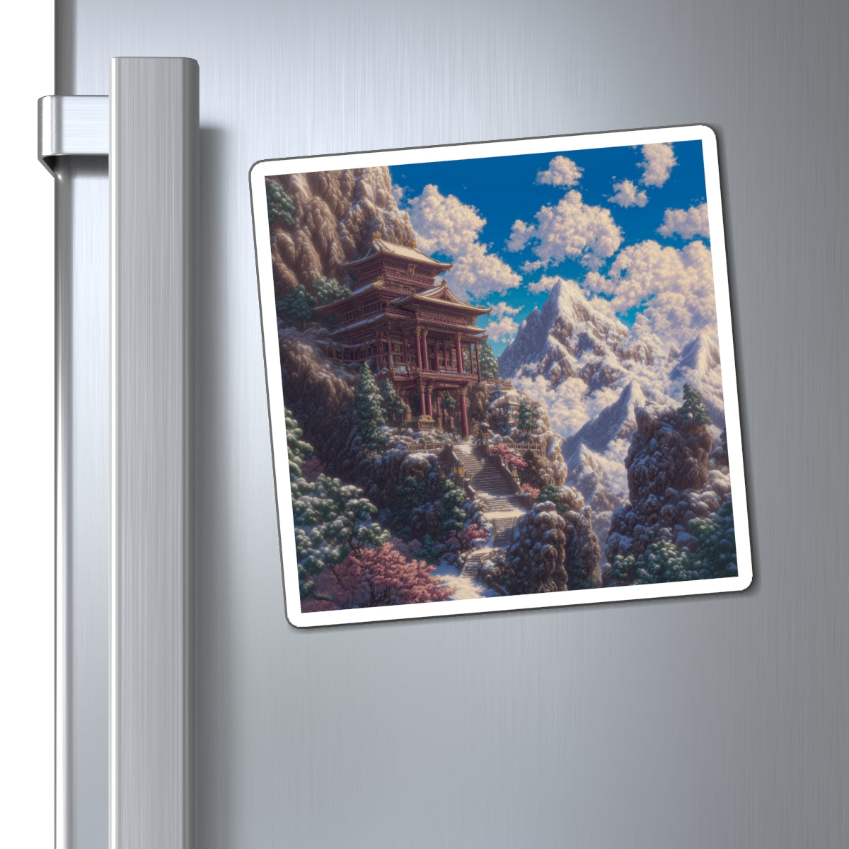 Alpine Pagoda Fridge Magnet