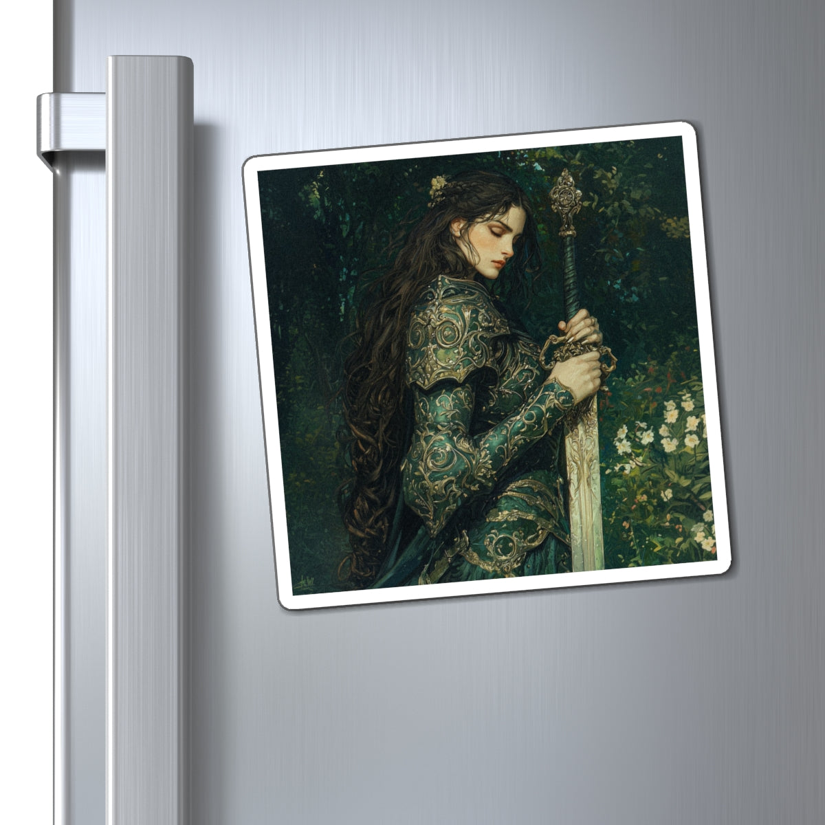 Emerald Queensguard Fridge Magnet