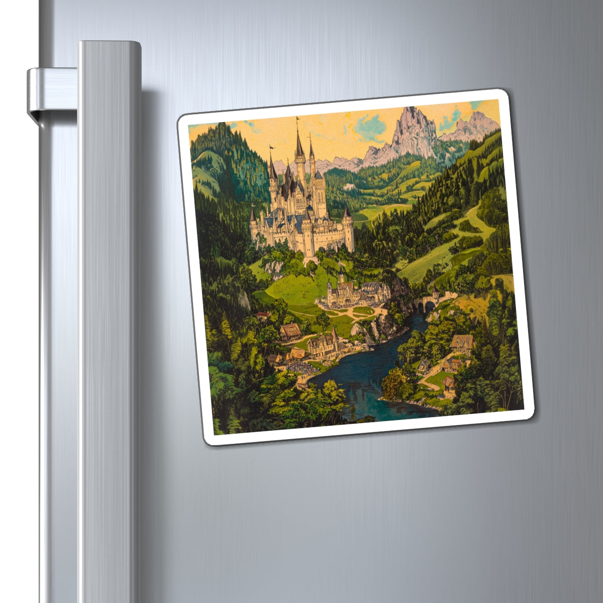 Verdant Kingdom Fridge Magnet