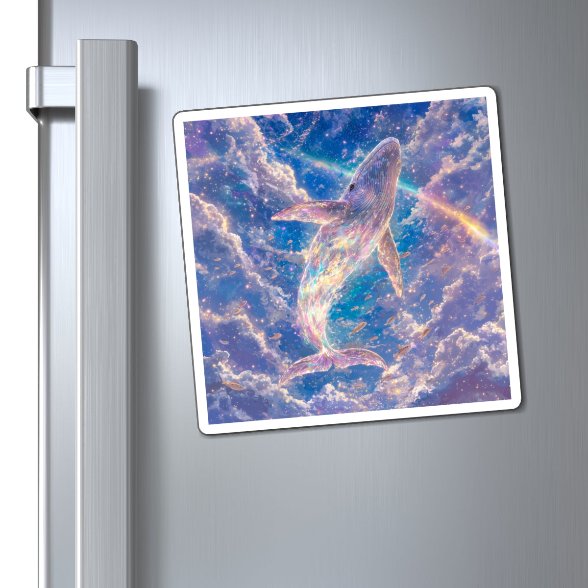 Cosmic Whale Fridge Magnet