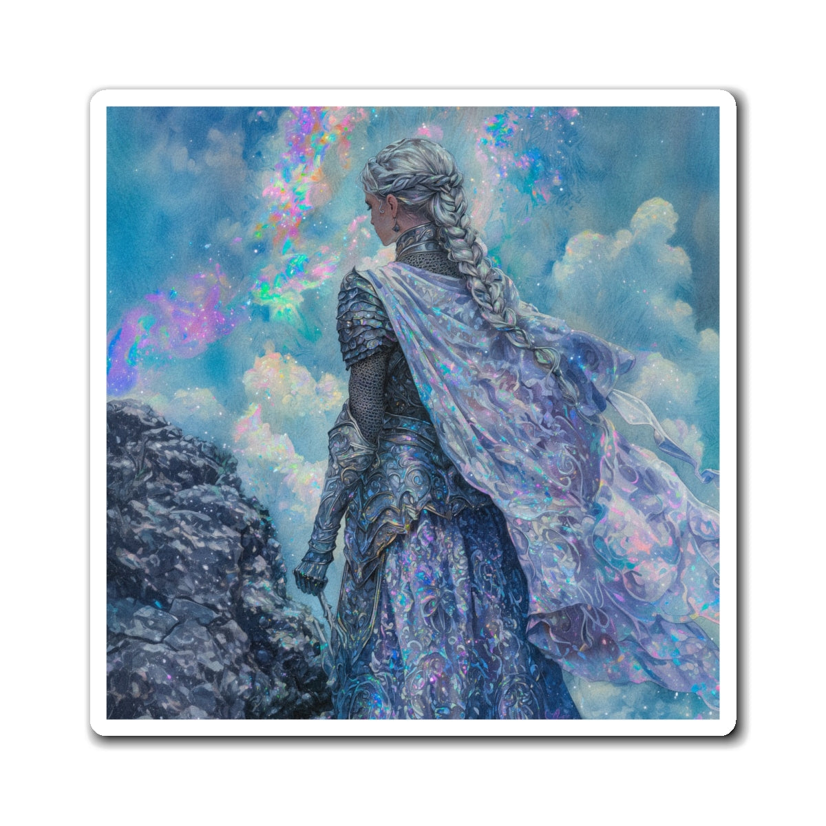Divine Traveller Fridge Magnet