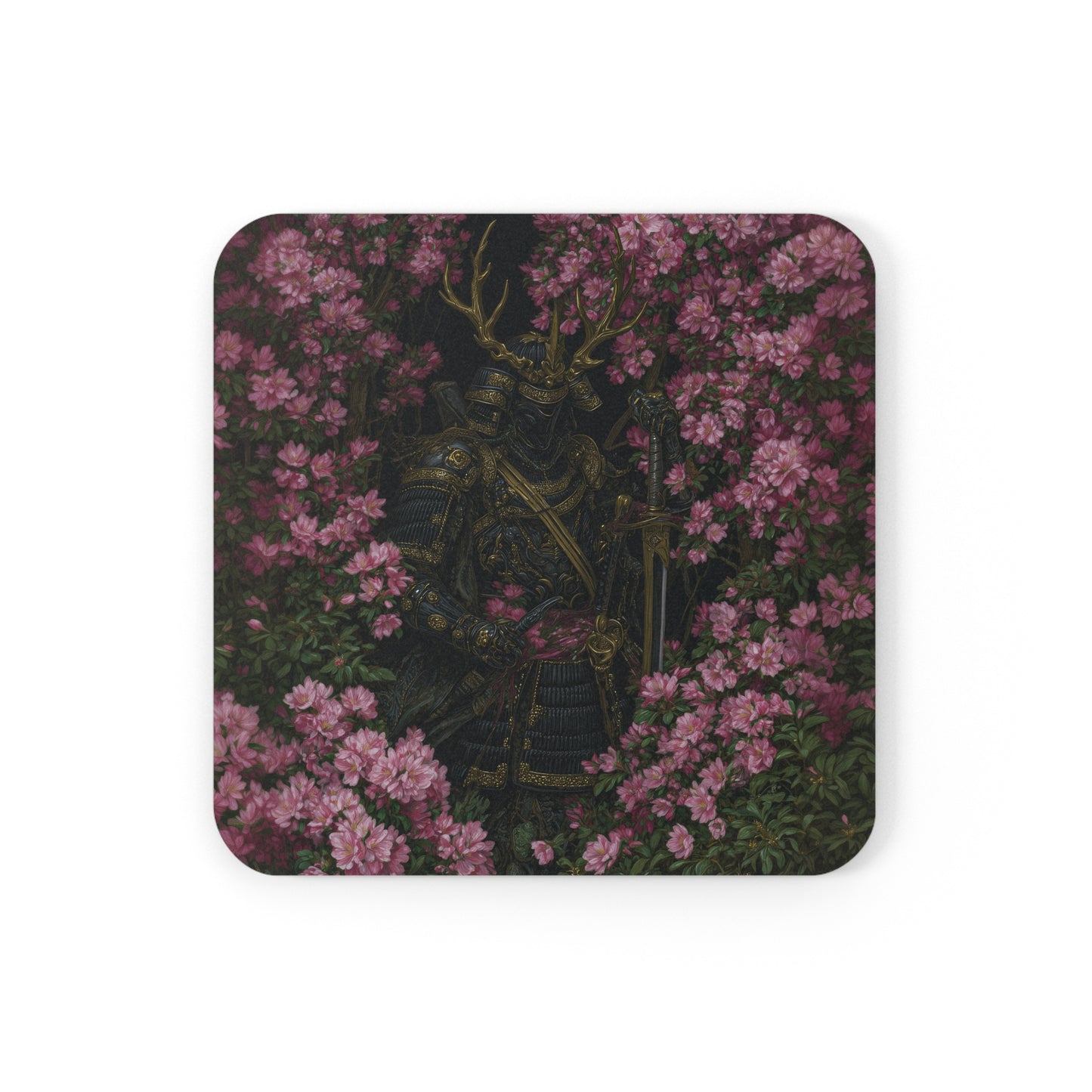 Gilded Samurai Coaster
