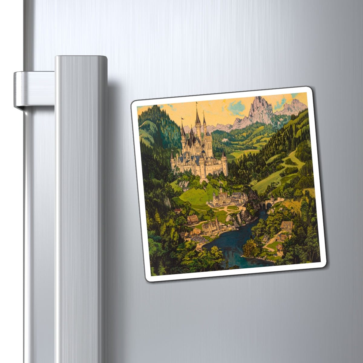 Verdant Kingdom Fridge Magnet