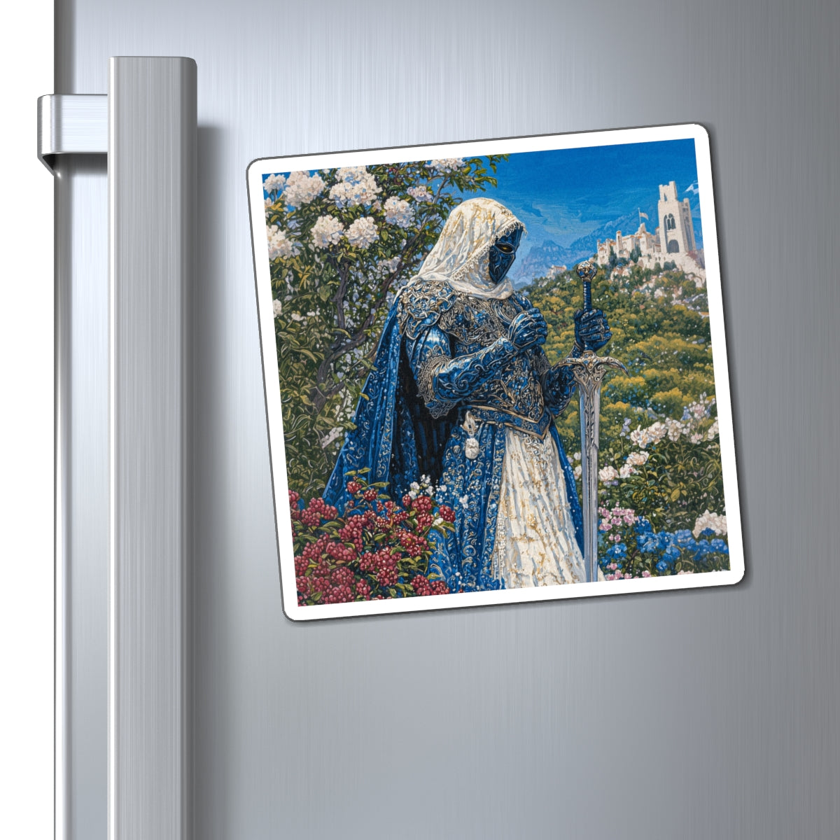 Gilded Traveller Fridge Magnet