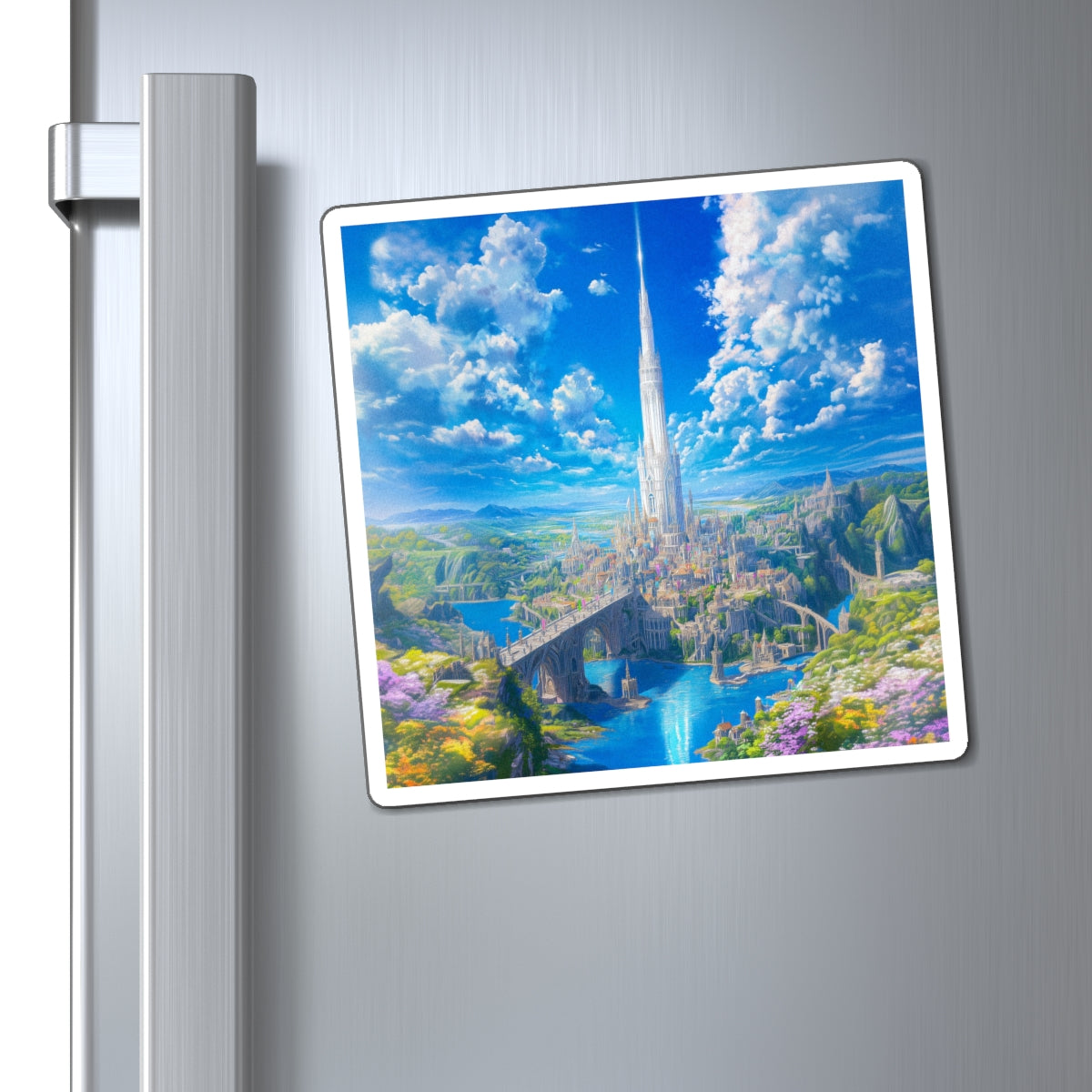 Realm's Capital Fridge Magnet