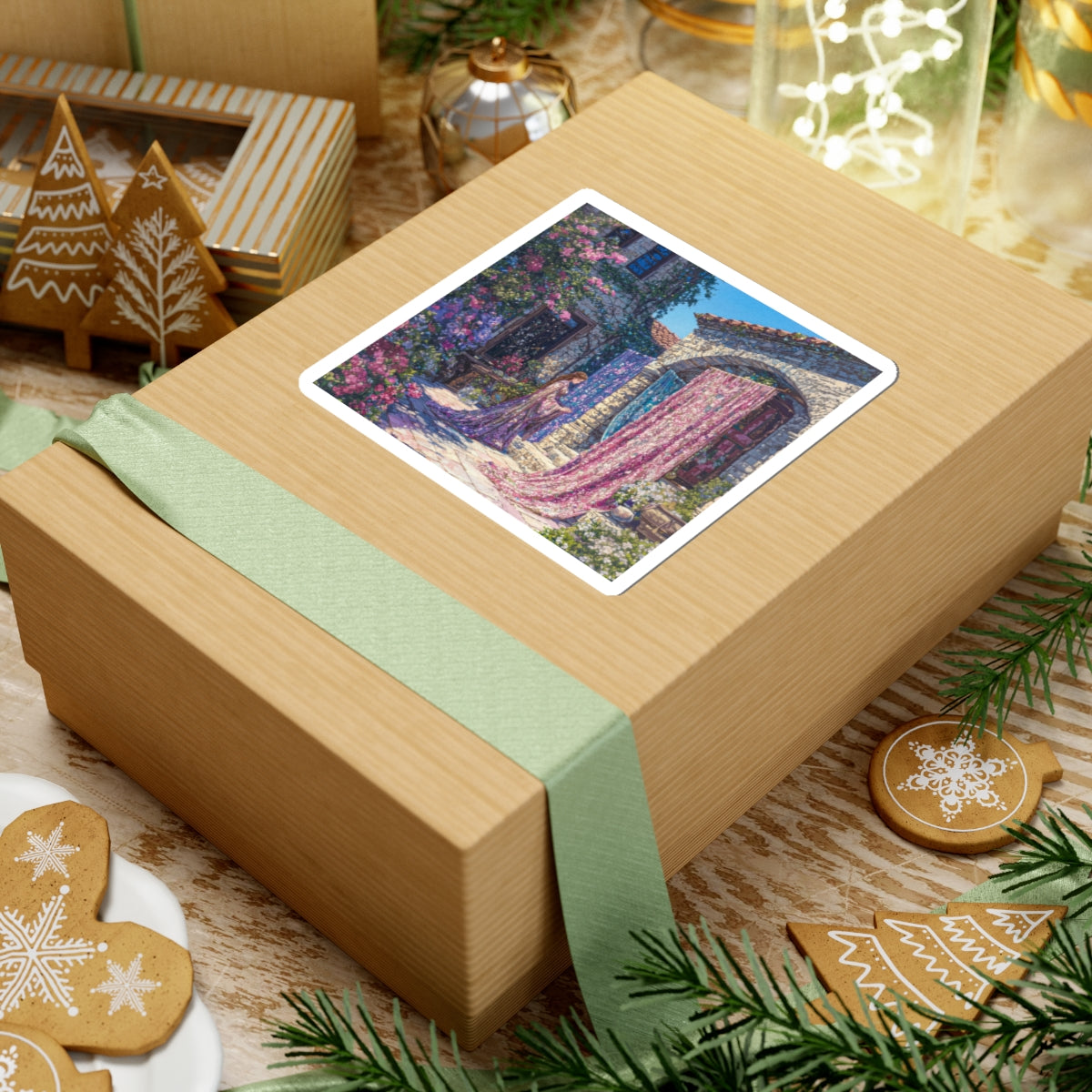 Dazzling Fabrics Sticker