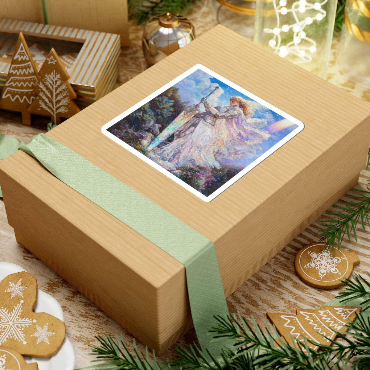 Iridescent Valkyrie Sticker