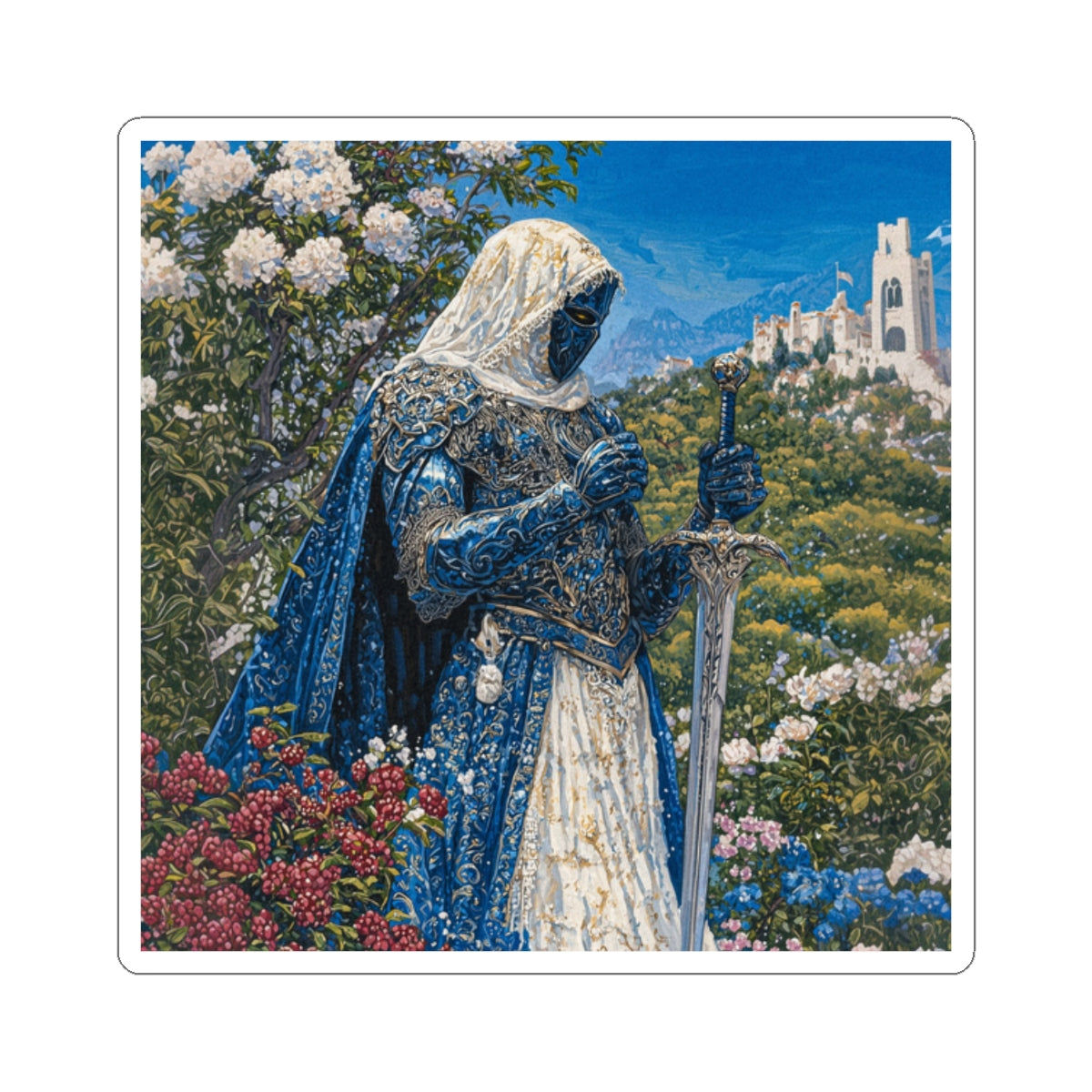 Gilded Traveller Sticker