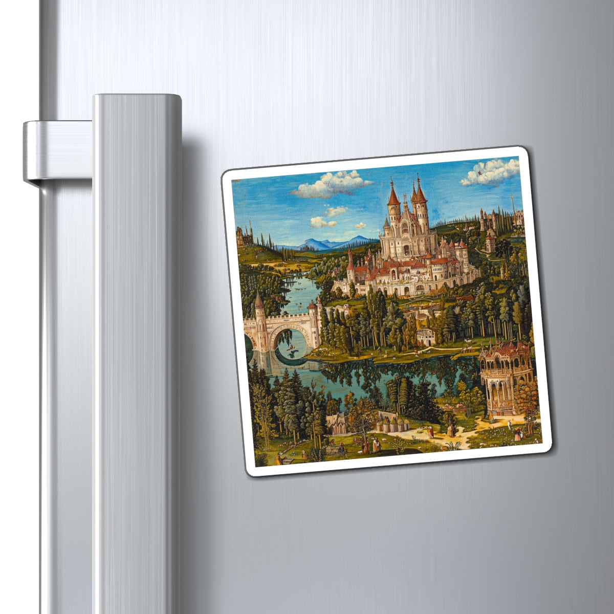 Picturesque Kingdom Fridge Magnet