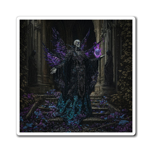 Eldritch Necromancer Fridge Magnet