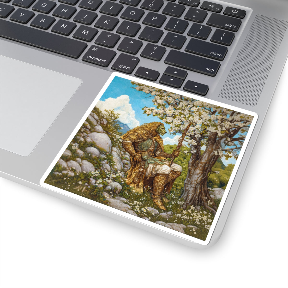 Lion Warrior Sticker