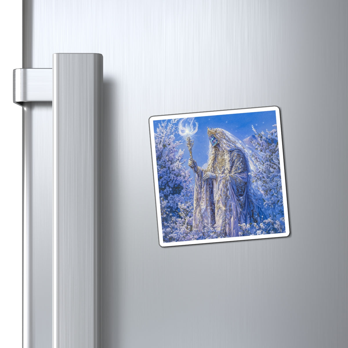 Frost Mage Fridge Magnet