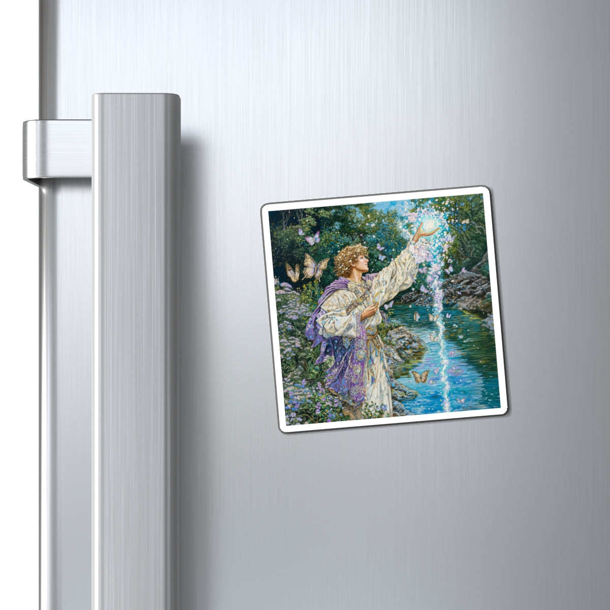 River Sage Fridge Magnet