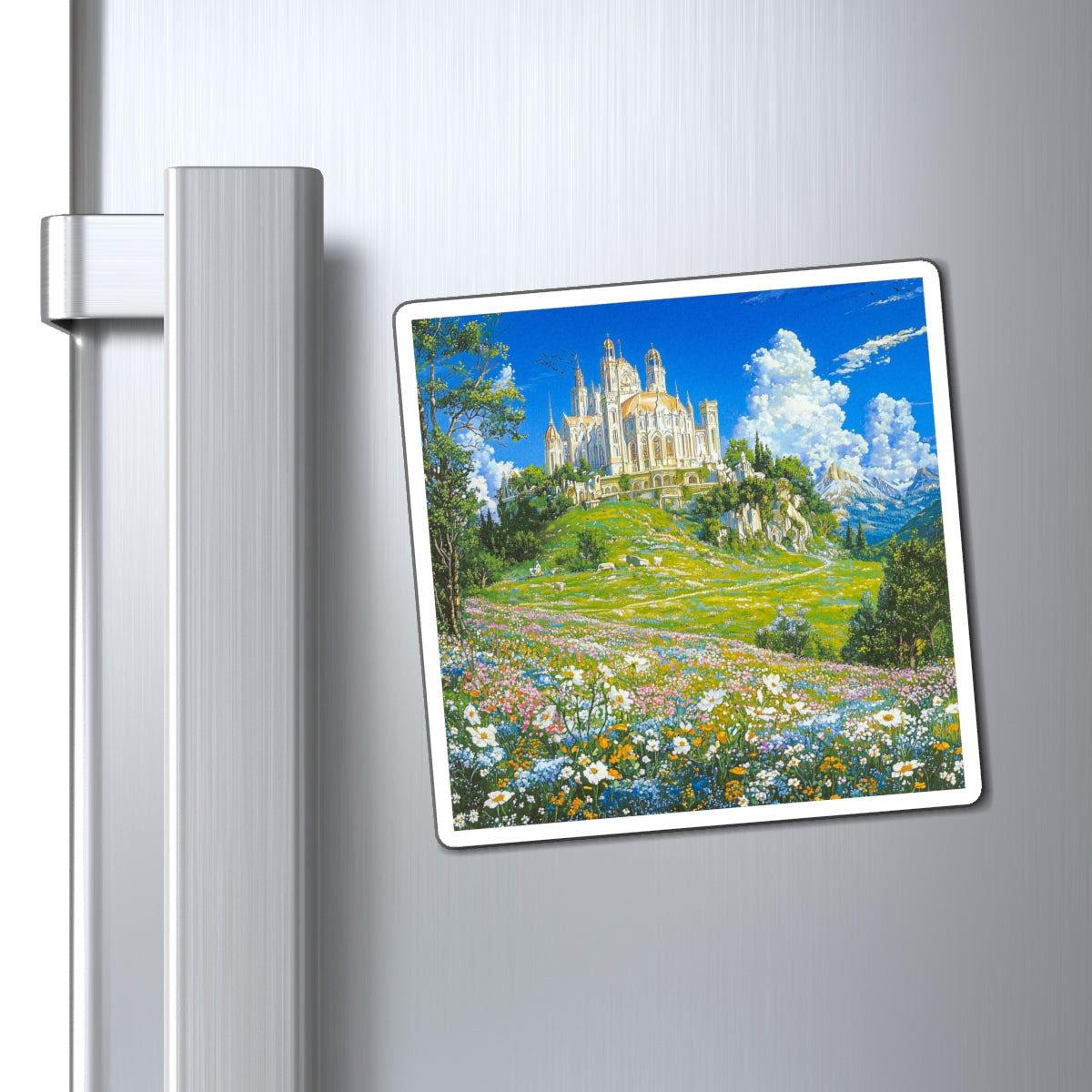 Meadow Castle Fridge Magnet