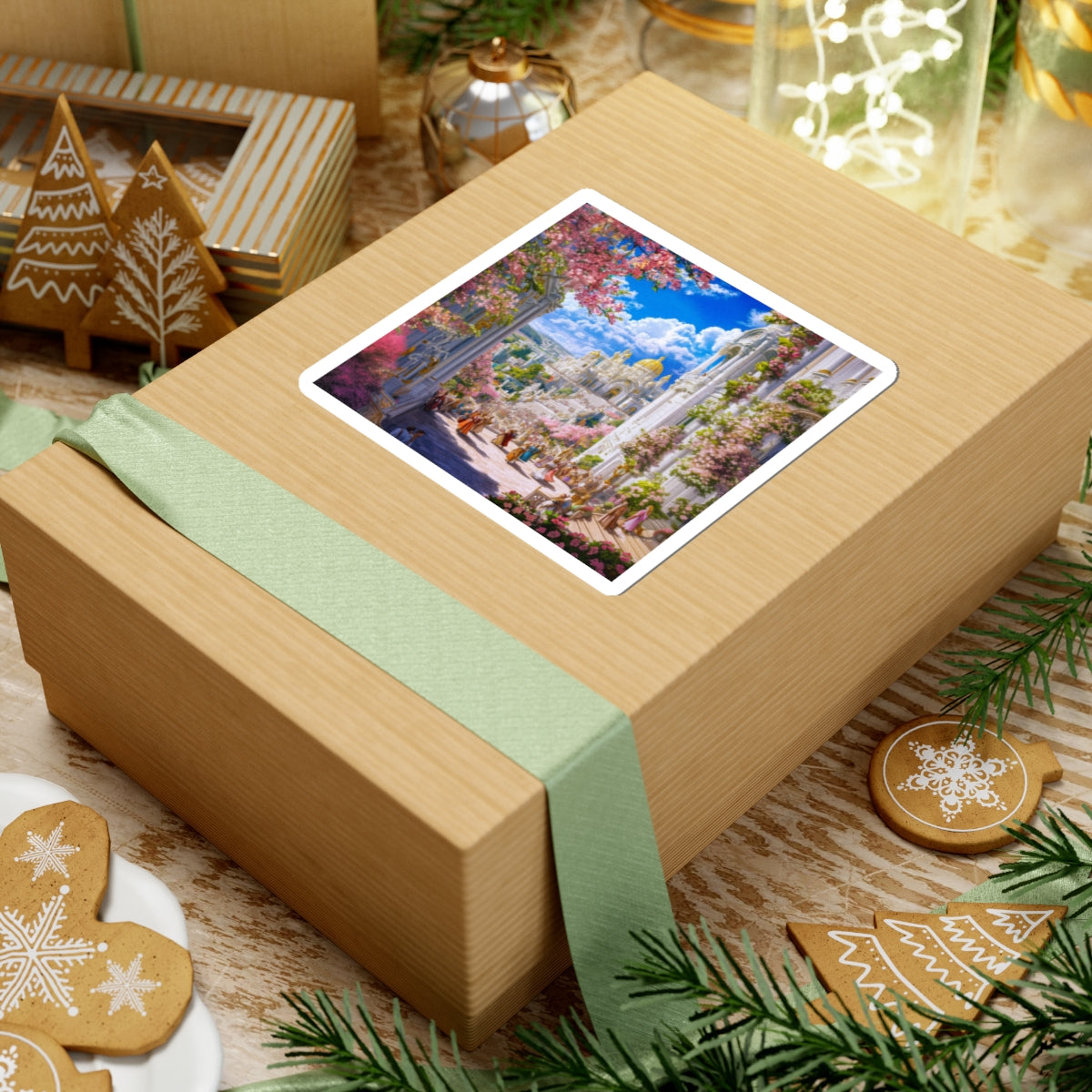 Fantasy Metropolis Sticker