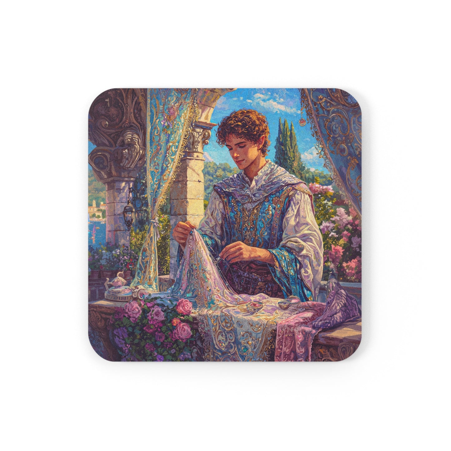 Vibrant Tailor Coaster