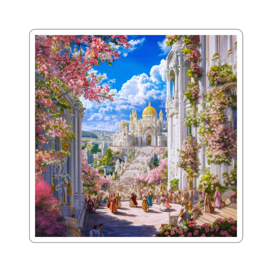 Fantasy Metropolis Sticker