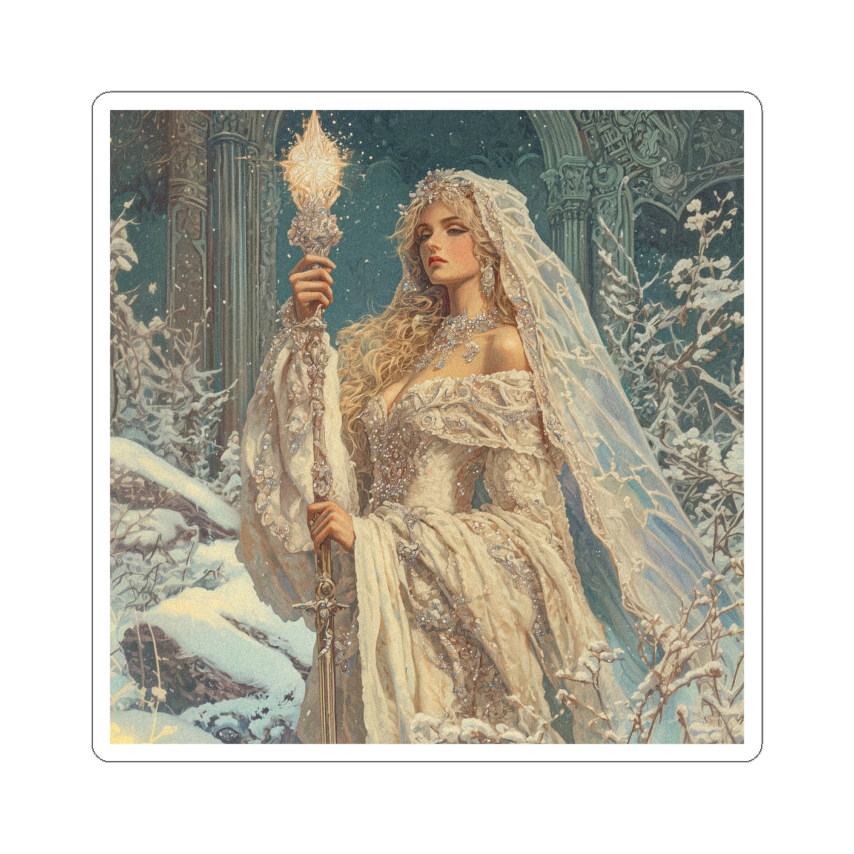 Frostborn Mystic Sticker