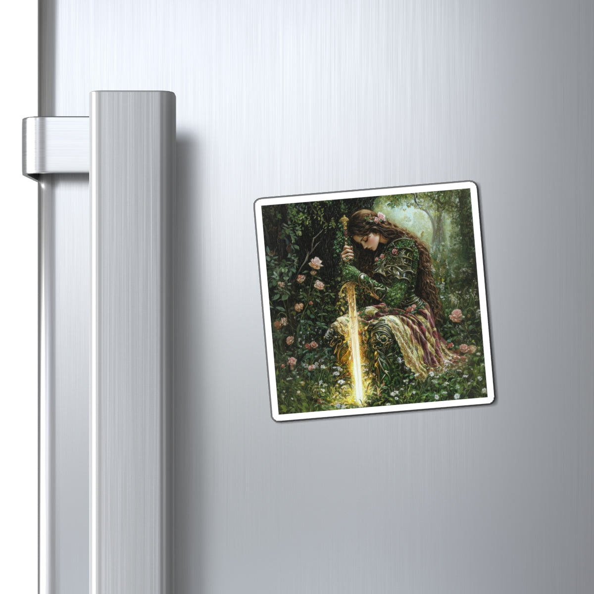 Enchanted Blade Fridge Magnet