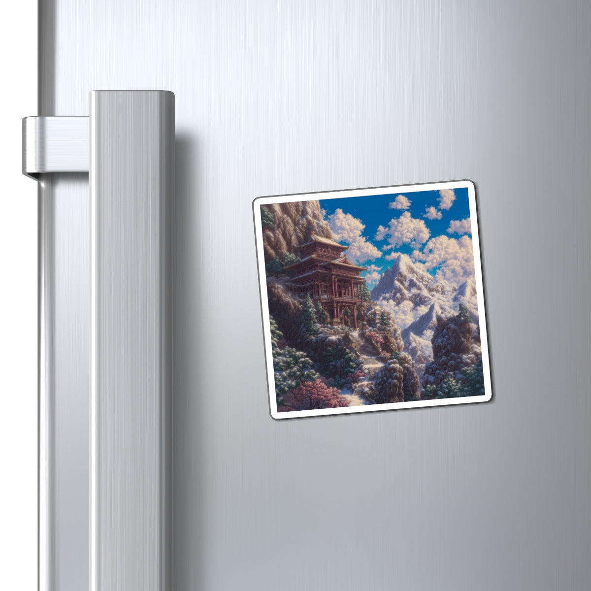 Alpine Pagoda Fridge Magnet