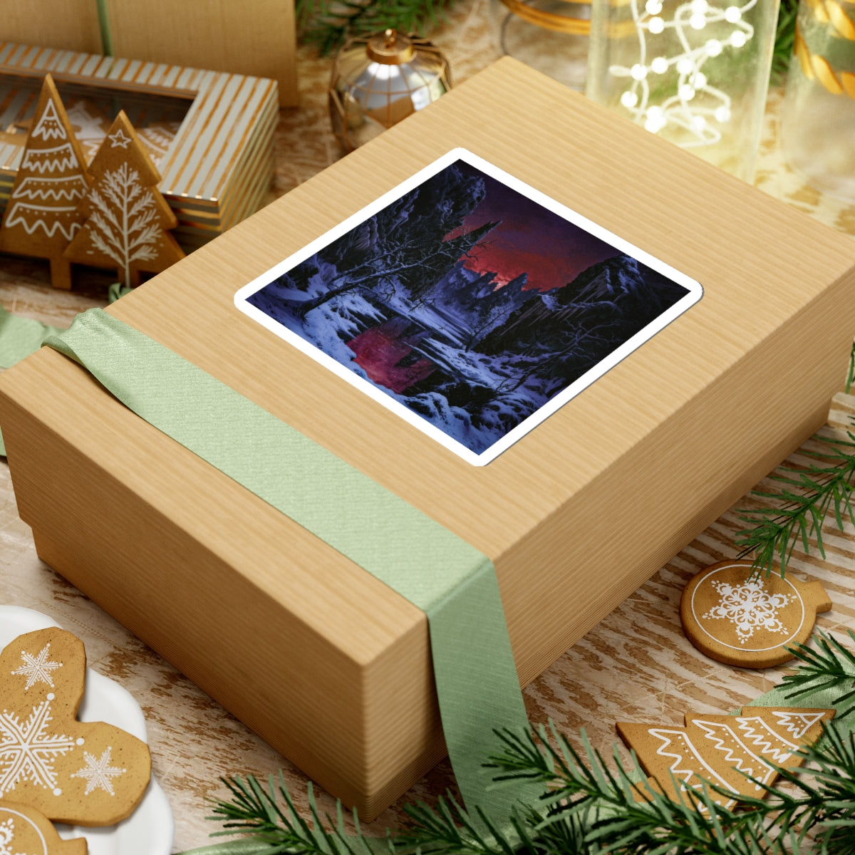 Crimson Frost Sticker