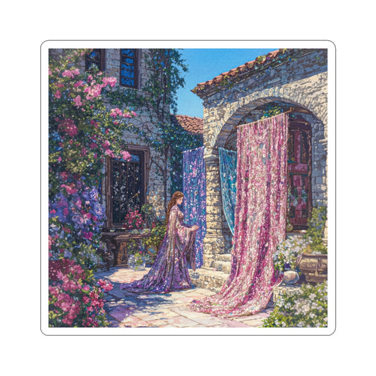 Dazzling Fabrics Sticker