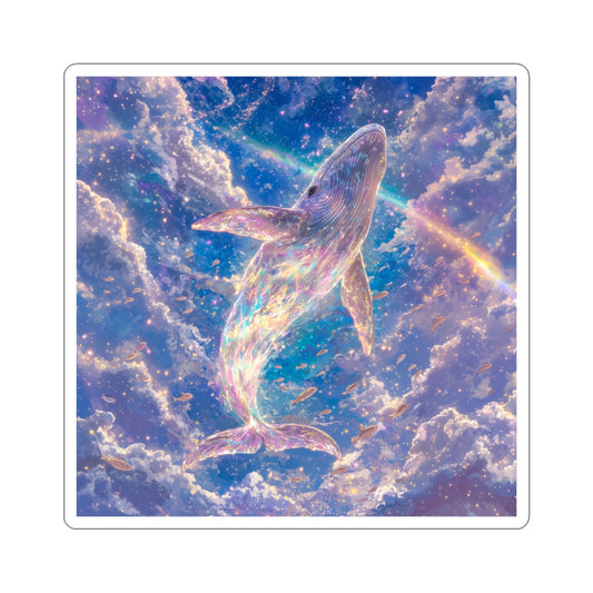 Cosmic Whale Sticker