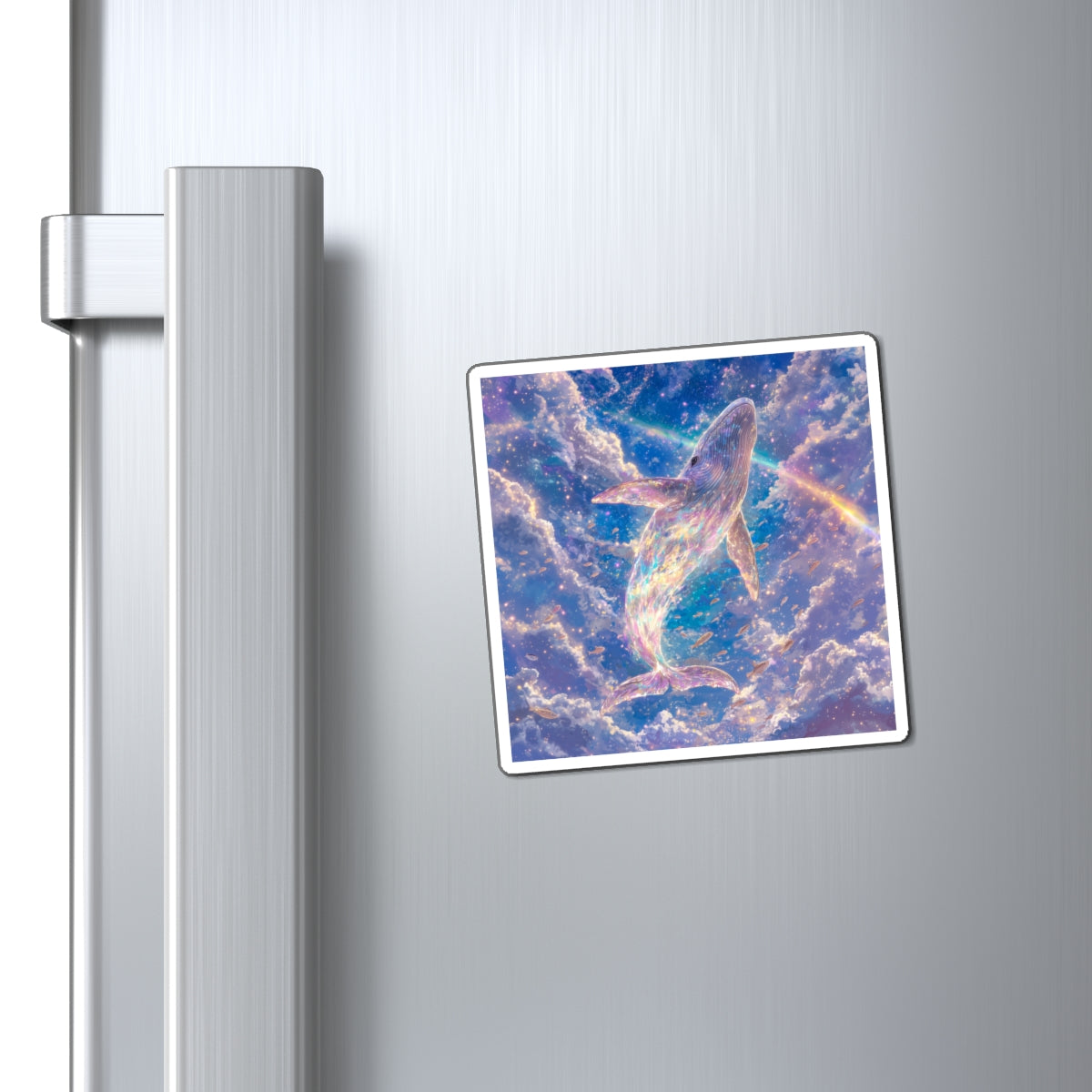 Cosmic Whale Fridge Magnet