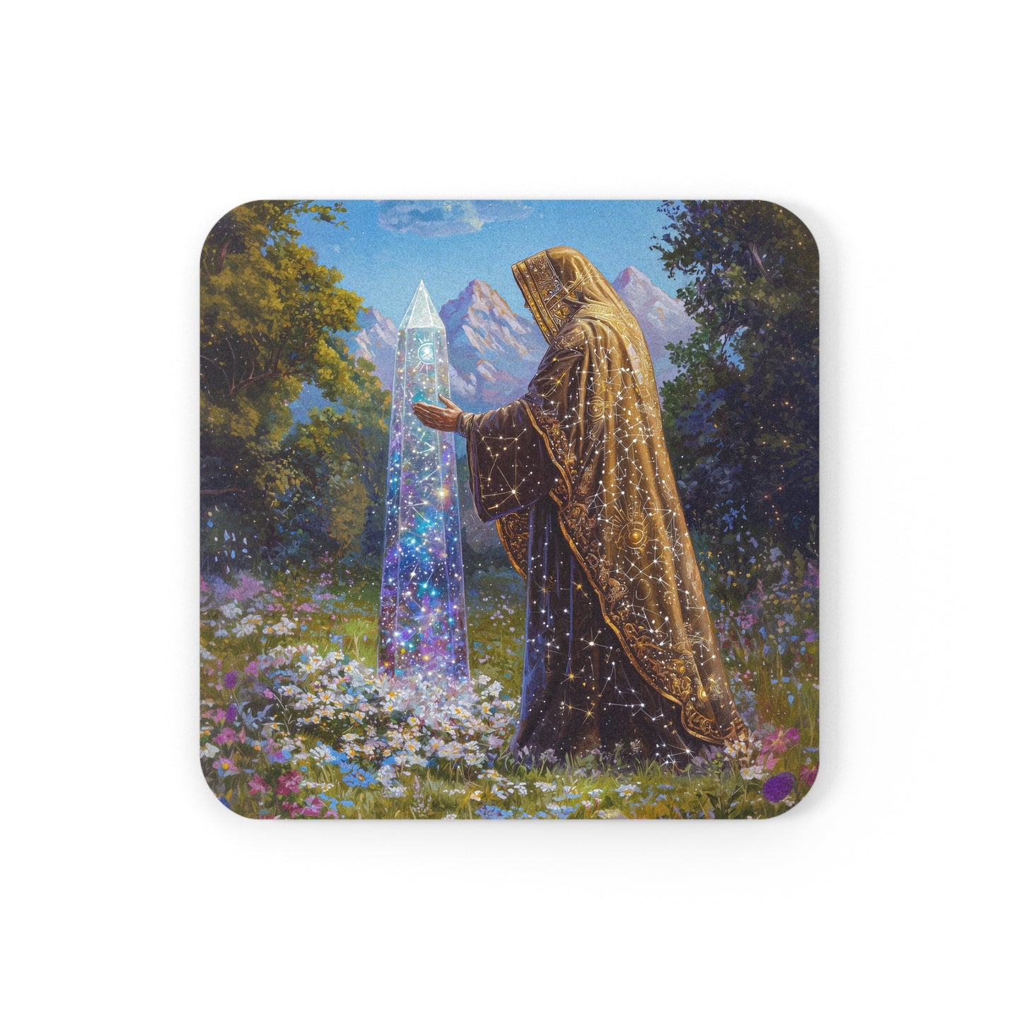 Crystalline Obelisk Coaster