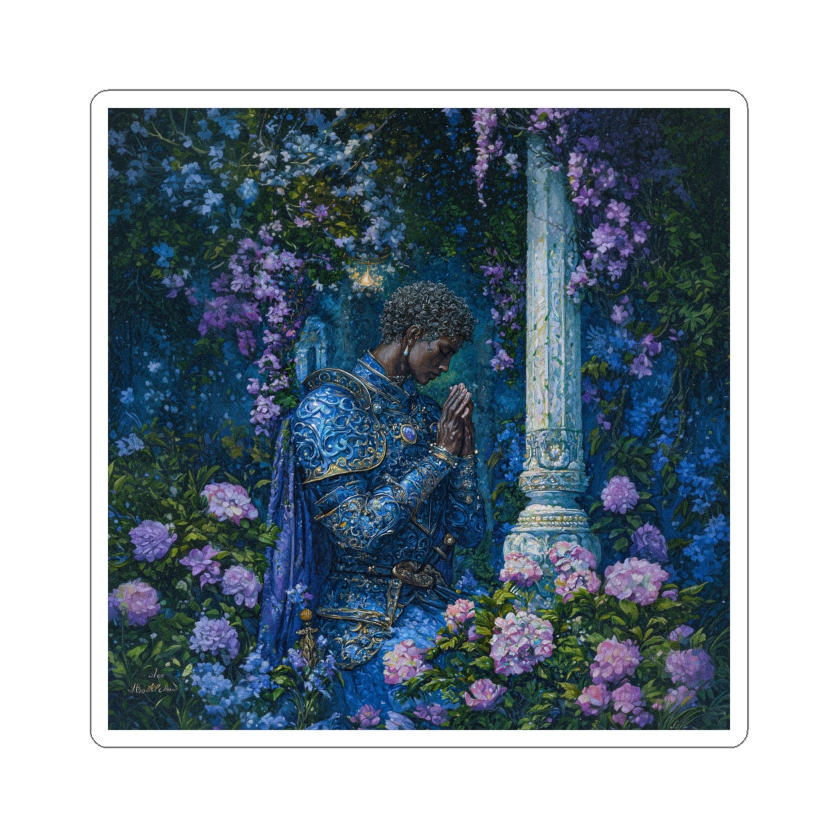 Verdant Vigil Sticker