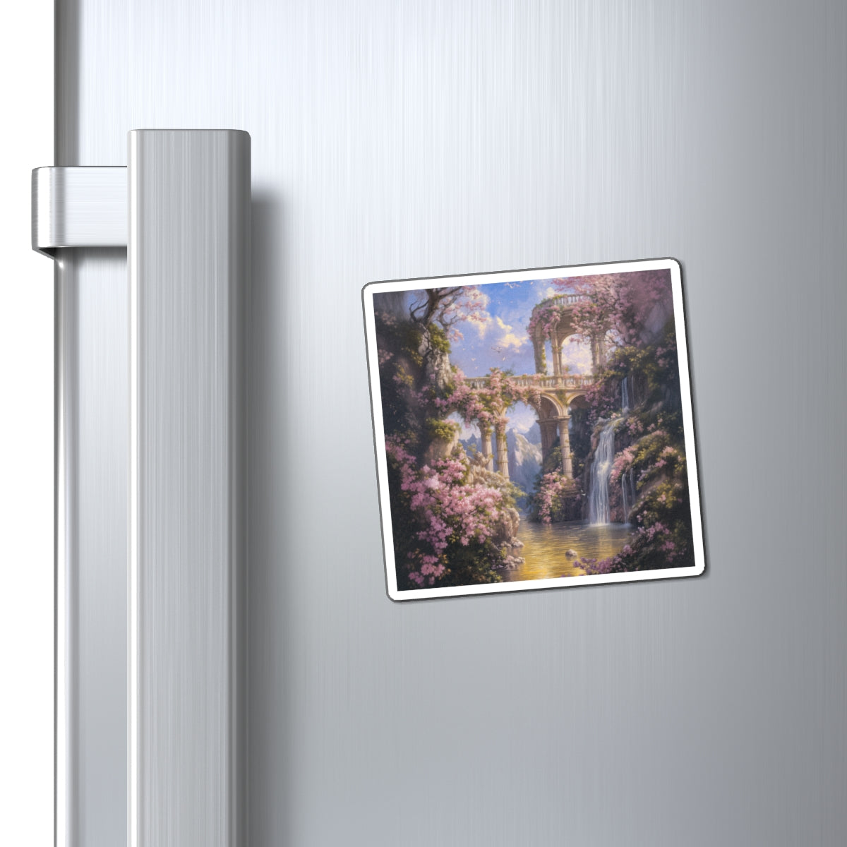 Lush Ruins Fridge Magnet