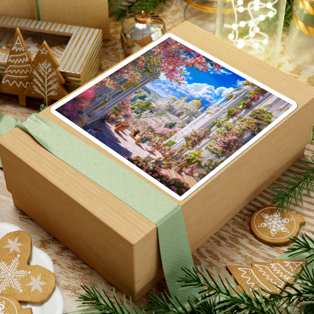 Fantasy Metropolis Sticker