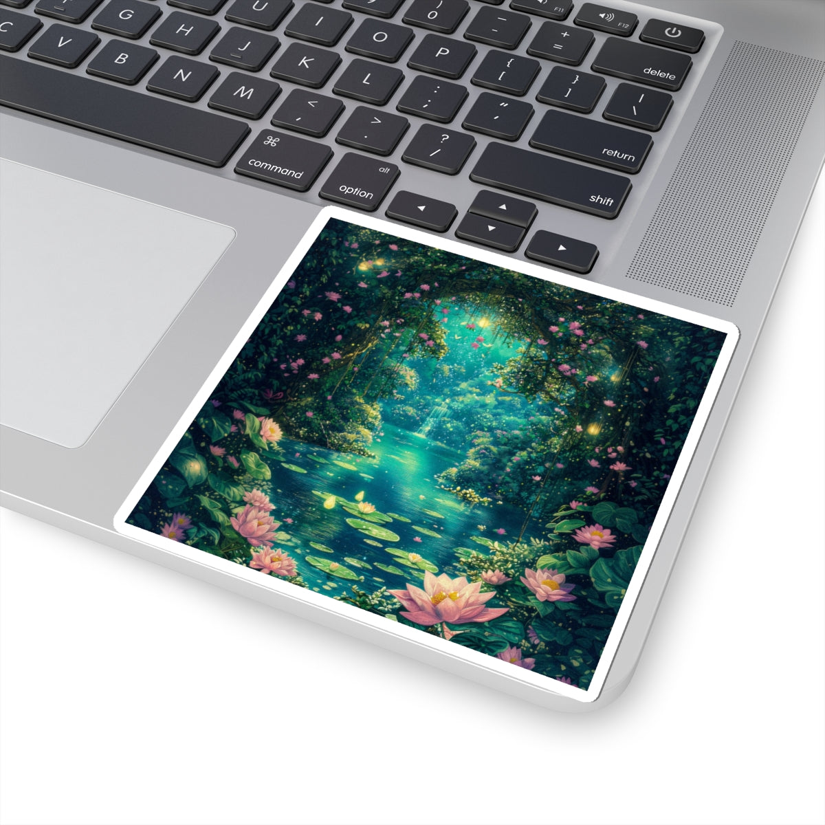 Lotus Retreat Sticker