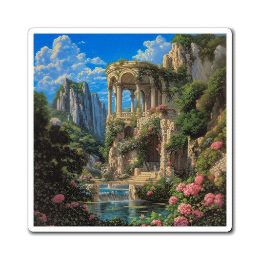 Reclaimed Ruins Fridge Magnet