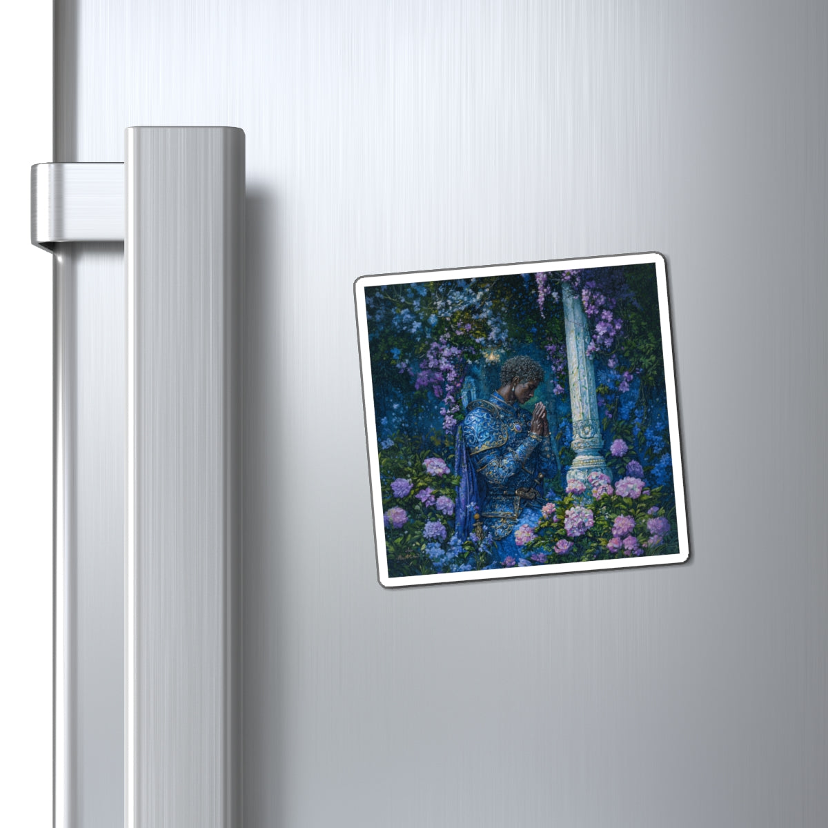 Verdant Vigil Fridge Magnet