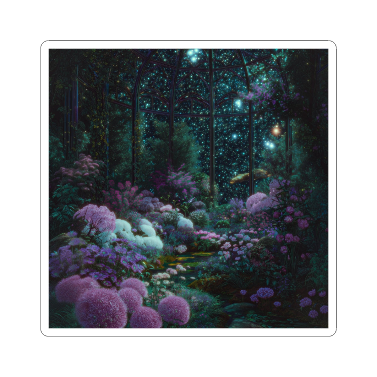 Mystical Greenhouse Sticker