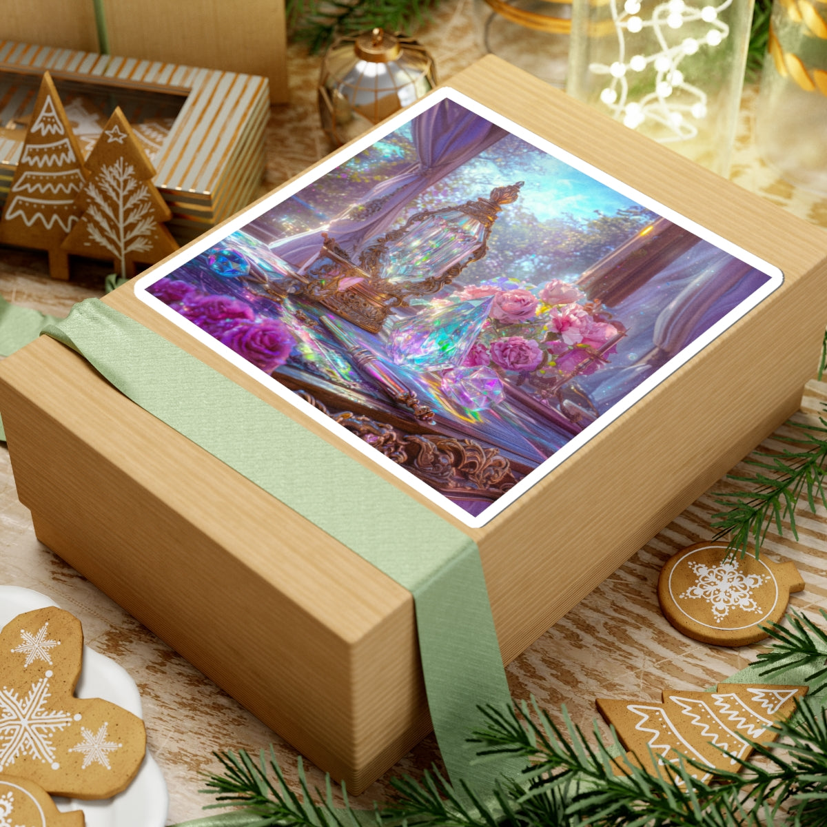 Crystal Workstation Sticker