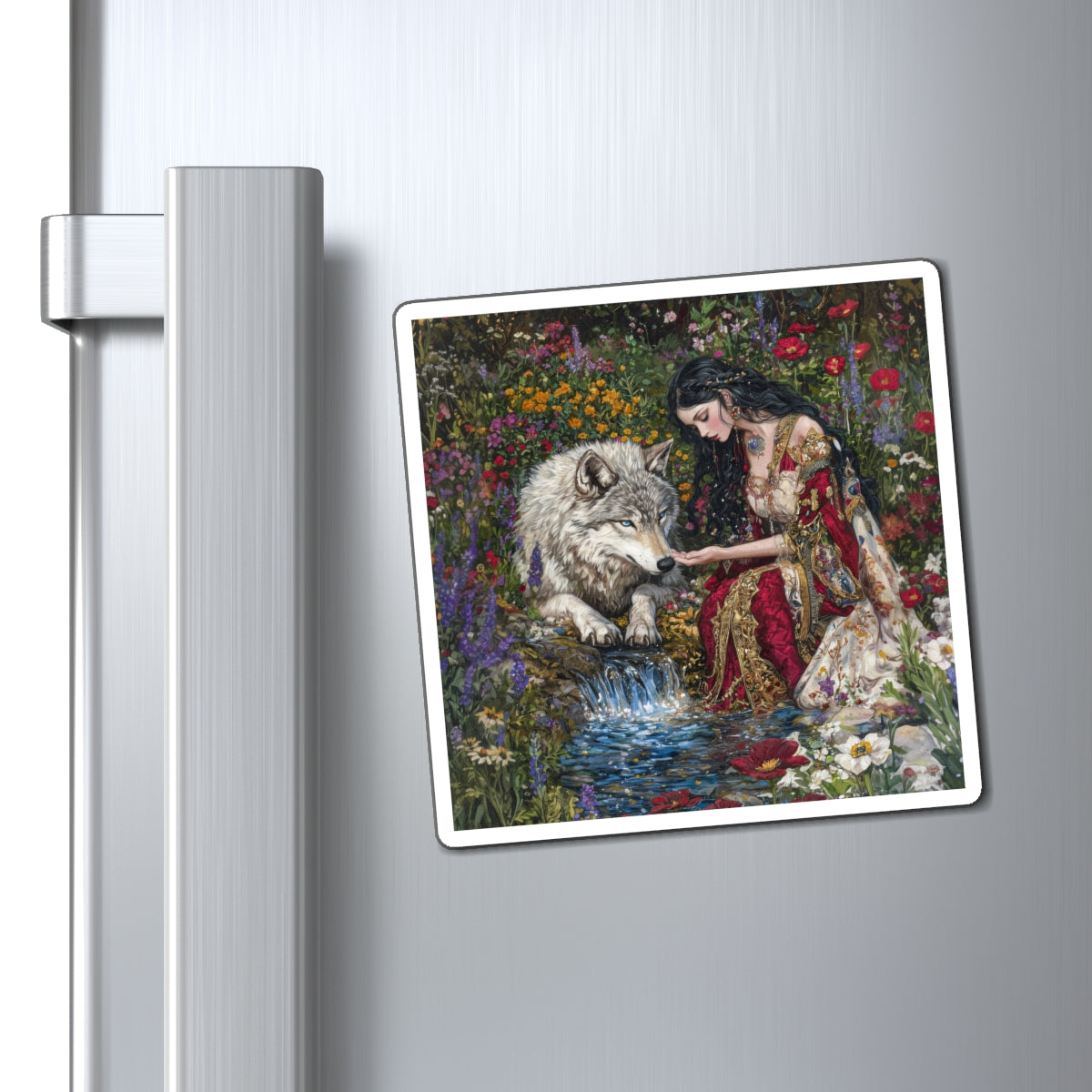 Maiden's Protector Fridge Magnet