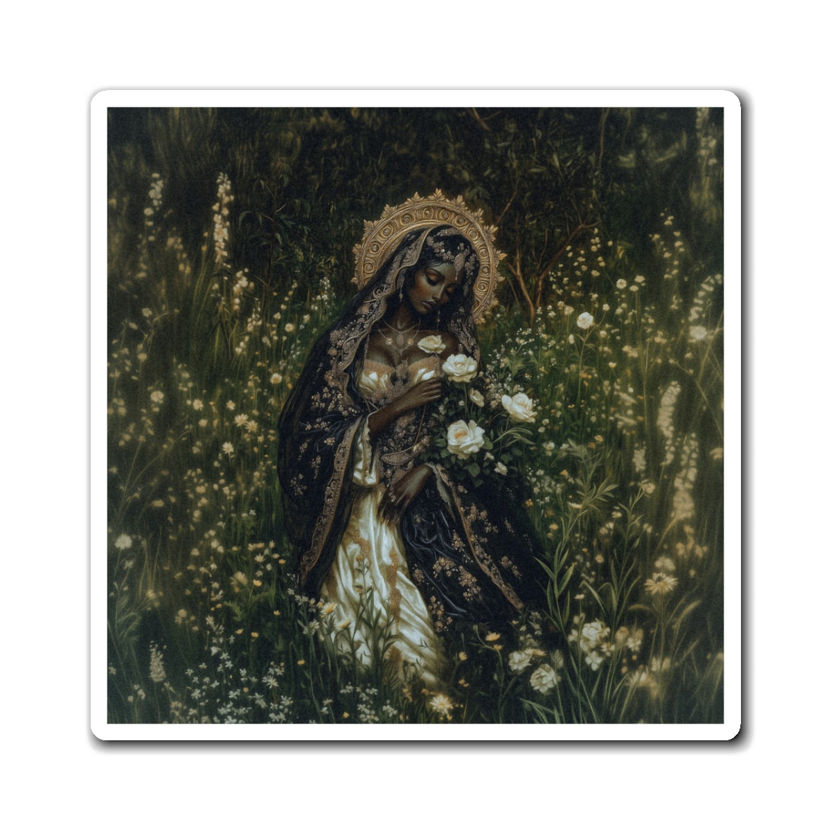 Sun Deity Fridge Magnet