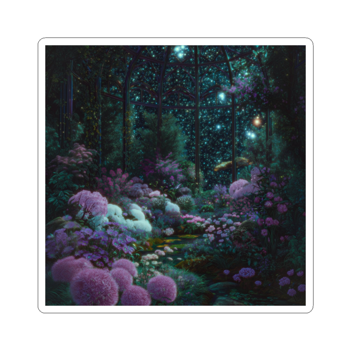 Mystical Greenhouse Sticker