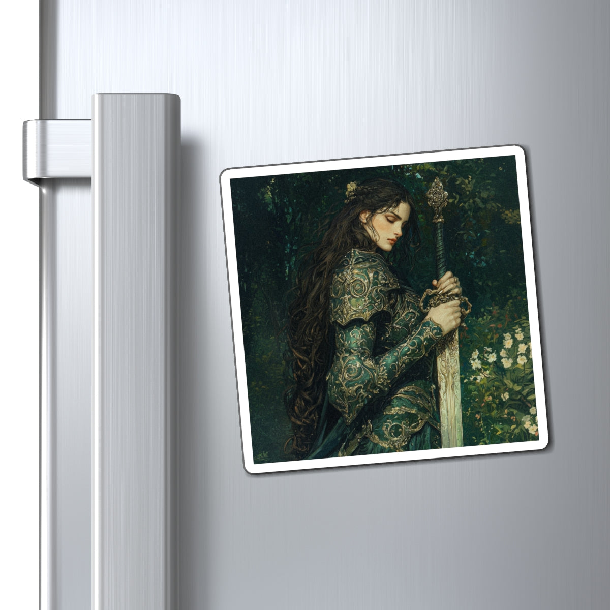 Emerald Queensguard Fridge Magnet