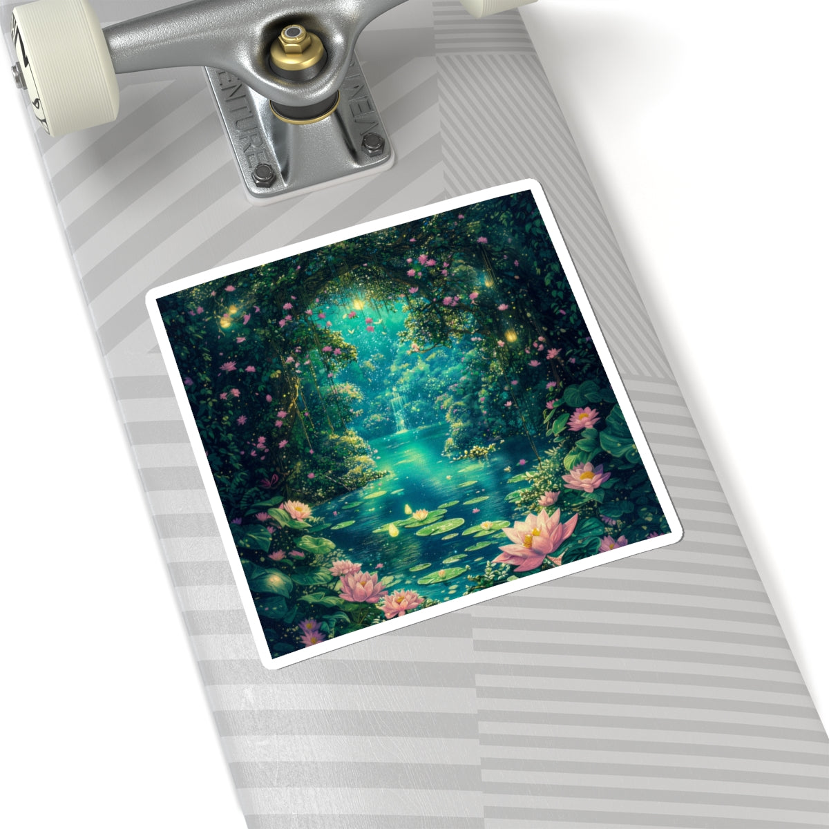 Lotus Retreat Sticker